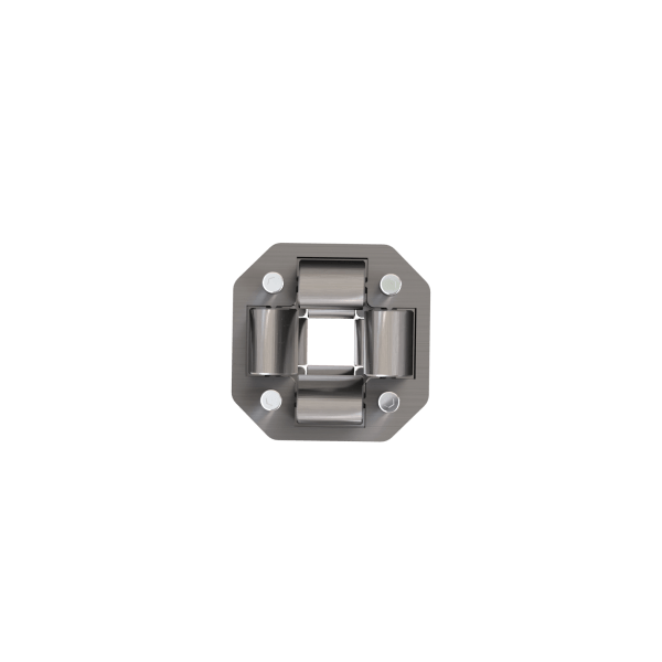 PowerUP Security Pulley Through Floor Roller Guide 4-Way