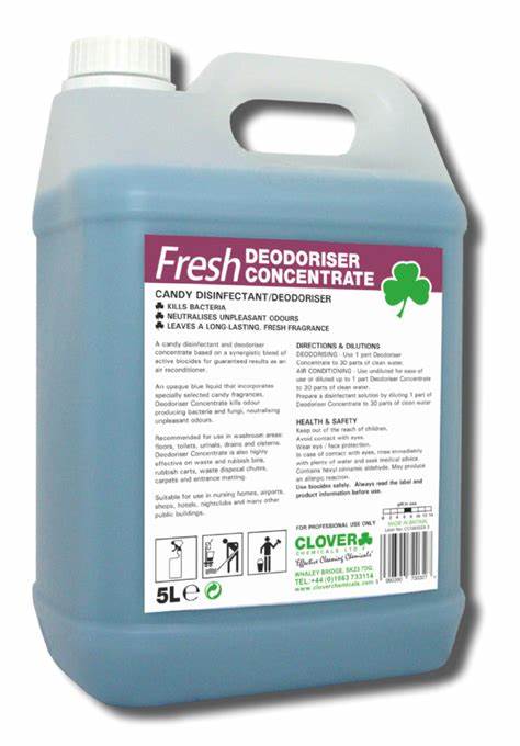Clover Fresh Candy Deodoriser Concentrate Disinfectant 5L